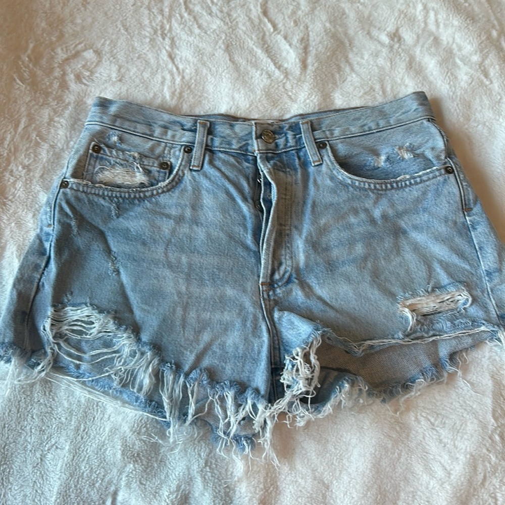 AGOLDE Premium Denim Shorts